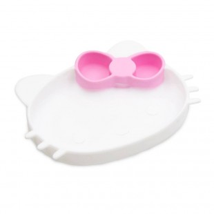 Bumkins 儿童餐盘分格吸盘碗 - 容量大 吸力大 - Sanrio Hello Kitty